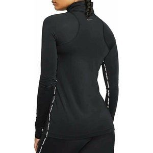 Nike Pro Warm Long Sleeve Training Top Black BV5324 Women's Size XL